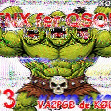 SSTV image received 2026-03-30 17:24