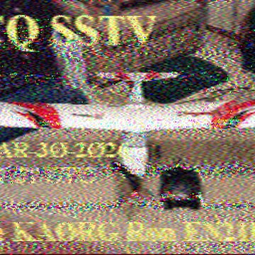 SSTV image received 2026-03-30 17:32