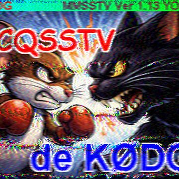 SSTV image received 2026-03-30 17:38