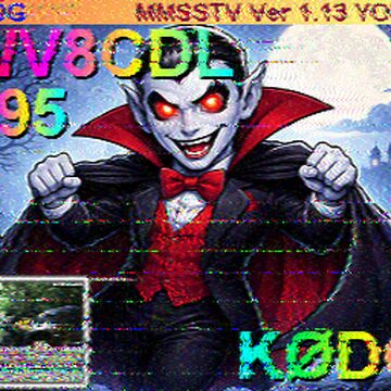 SSTV image received 2026-03-30 17:59