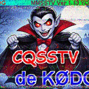 SSTV image received 2026-03-30 18:07