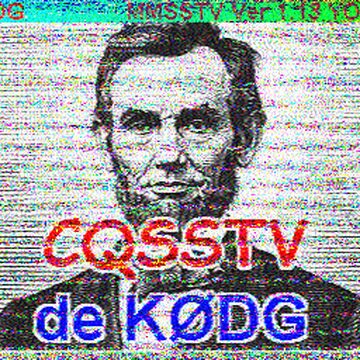 SSTV image received 2026-03-30 18:27