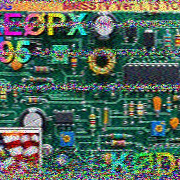 SSTV image received 2026-03-30 18:30