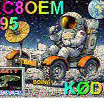 SSTV image received 2026-03-31 15:03