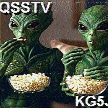 SSTV image received 2026-03-31 17:15