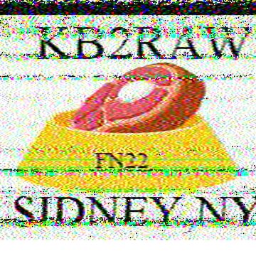 SSTV image received 2026-04-01 11:25