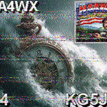 SSTV image received 2026-04-01 15:23
