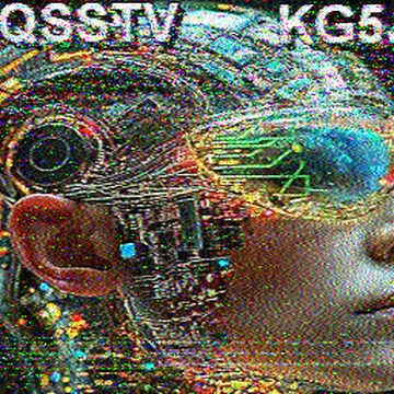 SSTV image received 2026-04-01 15:46