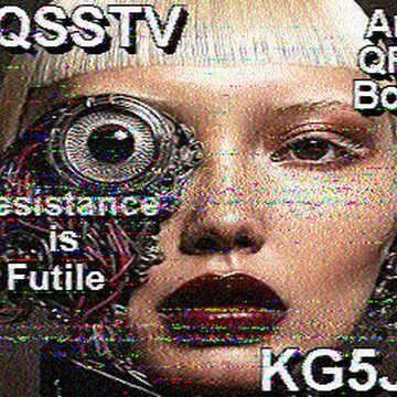 SSTV image received 2026-04-01 16:10