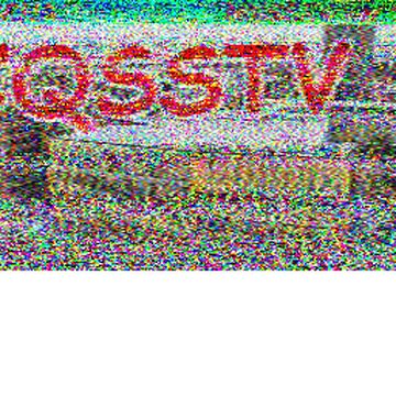 SSTV image received 2026-04-01 17:48