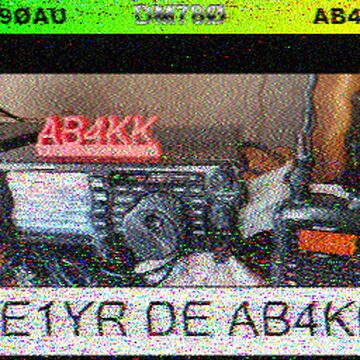 SSTV image received 2026-04-03 12:18
