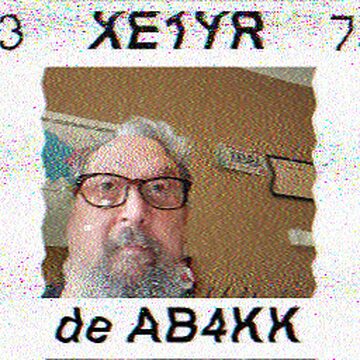 SSTV image received 2026-04-03 12:32