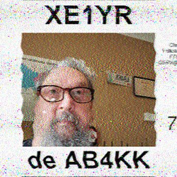 SSTV image received 2026-04-03 13:05