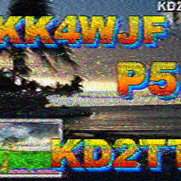 SSTV image received 2026-04-03 15:06