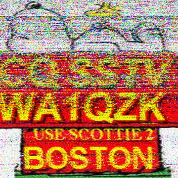SSTV image received 2026-04-03 15:43