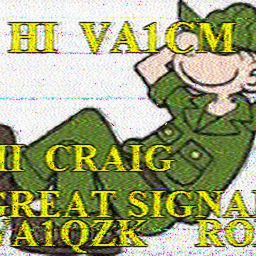 SSTV image received 2026-04-03 16:08