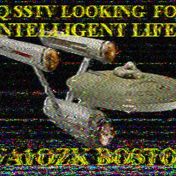 SSTV image received 2026-04-03 16:14