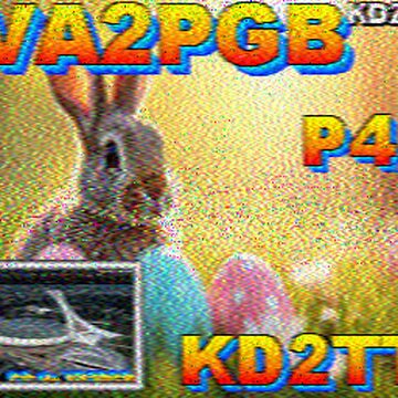 SSTV image received 2026-04-03 17:56
