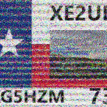 SSTV image received 2026-04-03 20:44
