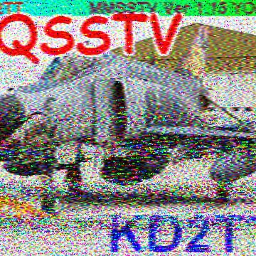 SSTV image received 2026-04-04 13:31