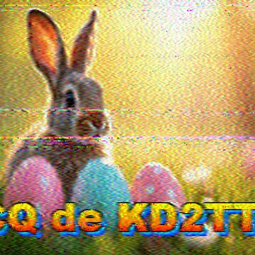 SSTV image received 2026-04-04 15:56
