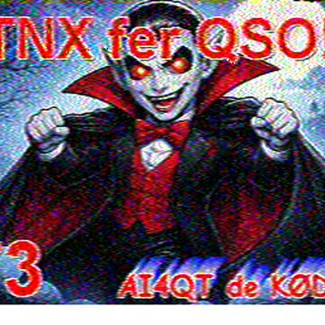 SSTV image received 2026-04-04 16:58