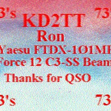 SSTV image received 2026-04-04 17:46