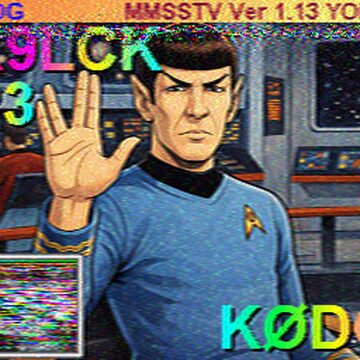 SSTV image received 2026-04-04 18:14