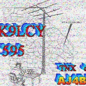 SSTV image received 2026-04-04 18:47