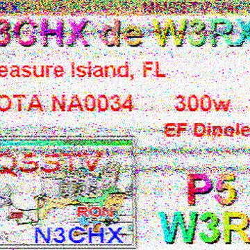 SSTV image received 2026-04-05 19:23