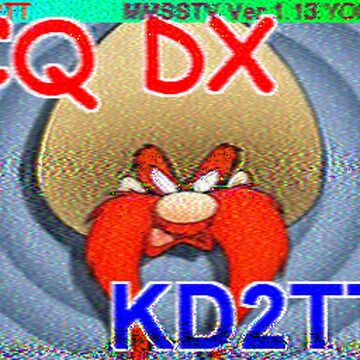 SSTV image received 2026-04-06 16:24