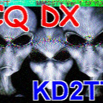 SSTV image received 2026-04-06 16:28