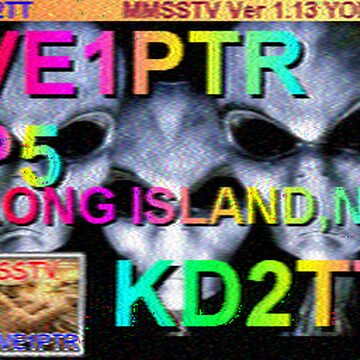 SSTV image received 2026-04-06 16:43
