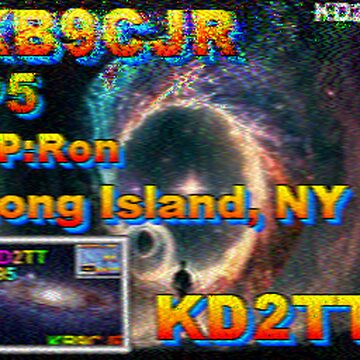 SSTV image received 2026-04-07 18:06