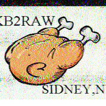 SSTV image received 2026-04-07 20:27