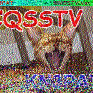 SSTV image received 2026-04-08 10:31