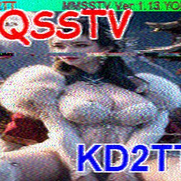 SSTV image received 2026-04-08 11:29