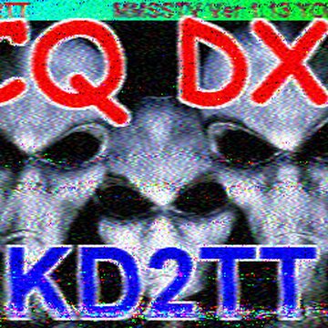 SSTV image received 2026-04-08 14:48