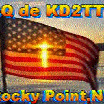SSTV image received 2026-04-08 15:30
