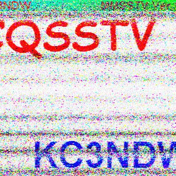 SSTV image received 2026-04-08 15:42