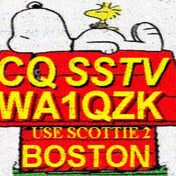 SSTV image received 2026-04-08 16:20