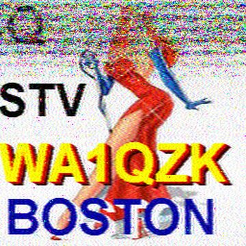 SSTV image received 2026-04-08 16:22