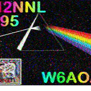 SSTV image received 2026-04-08 19:55
