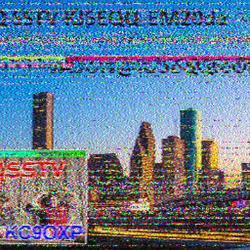 SSTV image received 2026-04-08 21:48