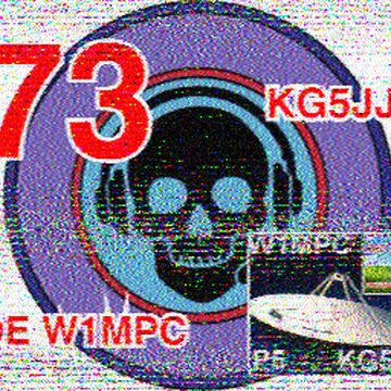 SSTV image received 2026-04-09 21:18