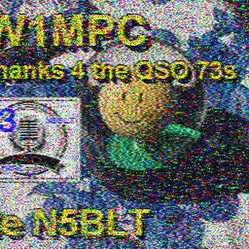 SSTV image received 2026-04-09 21:33