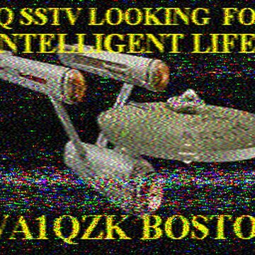 SSTV image received 2026-04-11 15:51