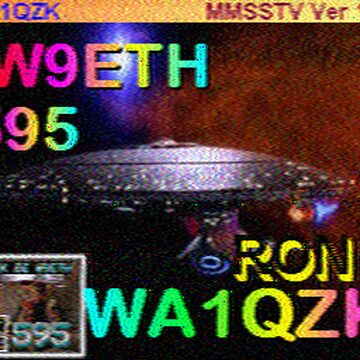 SSTV image received 2026-04-11 15:54
