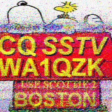 SSTV image received 2026-04-11 16:04