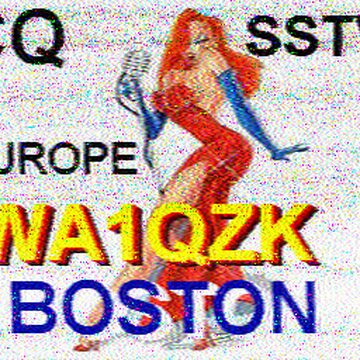 SSTV image received 2026-04-11 16:06